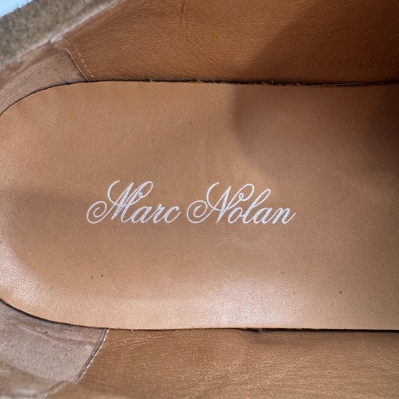 Marc Nolan Cannes Tan‎ Suede Lace Up Derby Shoes Mens Size 10 main image 4